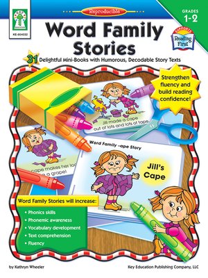 cover image of Word Family Stories